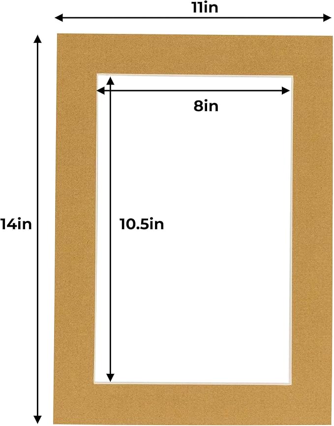 11x14 Mat for 8.5x11 Photo - Image 3