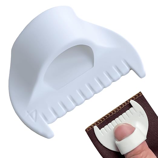 1 PCS 4mm Edge Lock Seam Guide, Mini Sewing Finger Ruler by Unknown