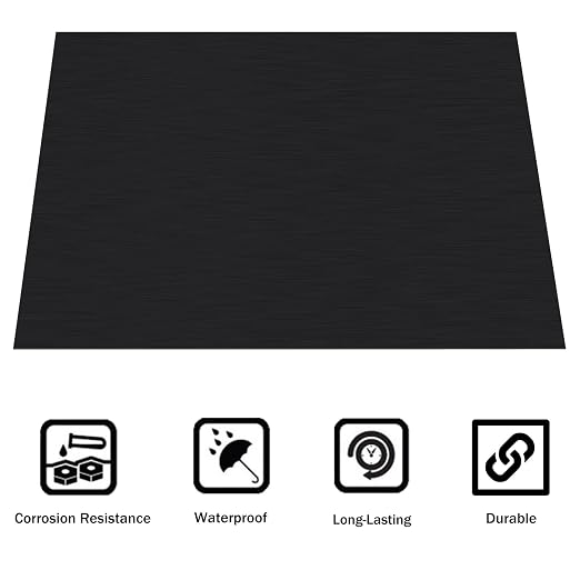 Anodized Aluminum Sheet Metal 12 x 16 x 1/32 Inch Black Metal Plates - Image 5