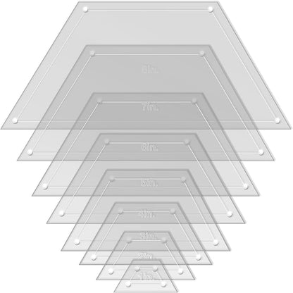 Hexagon Quilting Template Set - Image 2