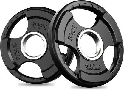 RitFit Olympic Rubber Grip Plates by RITFITLLC