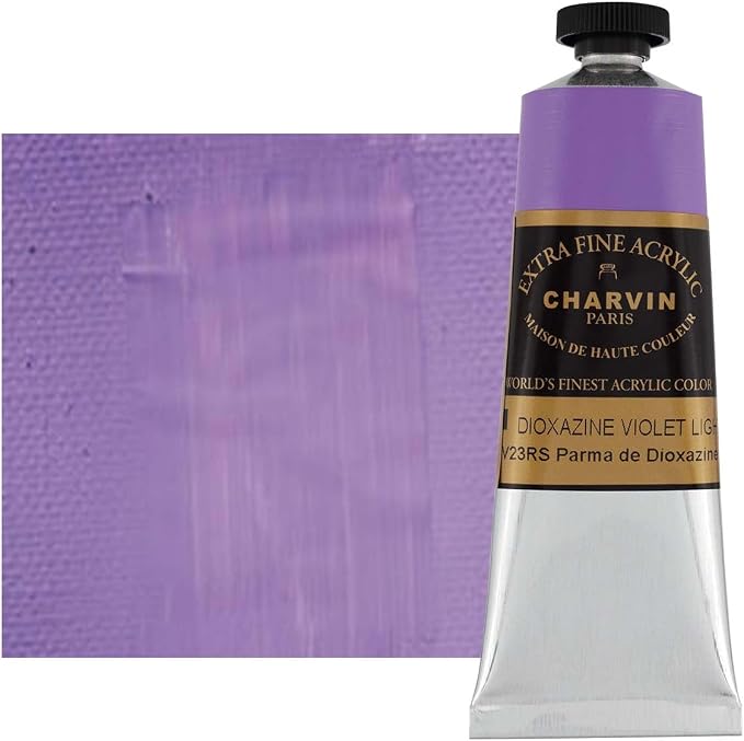 Charvin Extra Fine Professional Artist Acrylic Paint Colors, Nature Themed Hues - Image 2