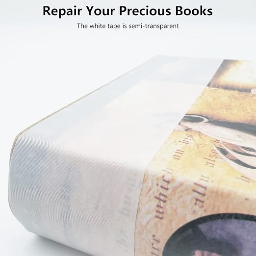 Book Binding Tape, Book Repair Tape 2 Inch Wide, Flexible Book Binding Material - Image 4