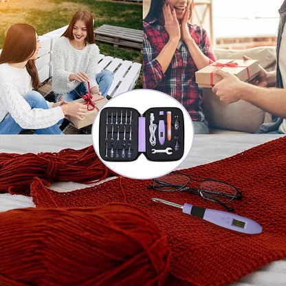 Yarniss 18 Size Counting Crochet Hooks Set - Image 7