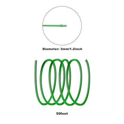 3mm Aluminum Craft Wire, 50 Feet 9 Gauge Bendable Anodized Metal Wire - Image 2