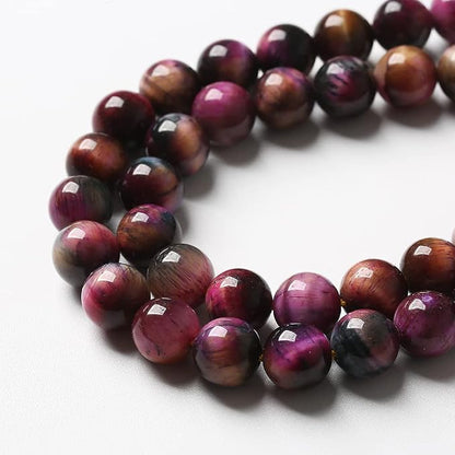 90pcs 4mm Top AAA Natural Tiger Eye Beads - Image 3