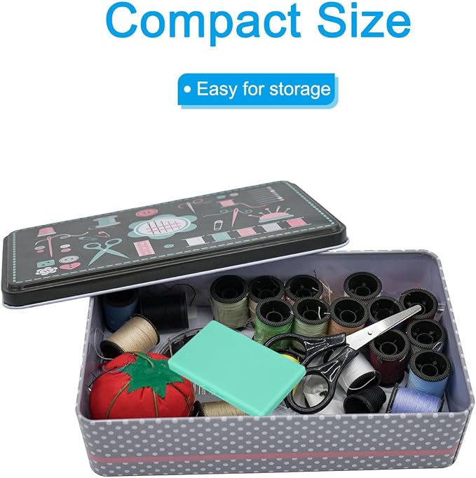 PATIKIL Magnetic Needle Storage Case, Plastic Portable Sewing Pin Keeper Needle - Image 4
