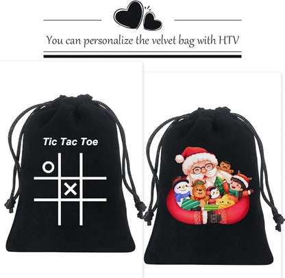 HRX Package 20pcs Velvet Drawstring Bags, 5x7 inches Velvet Pouches - Image 4