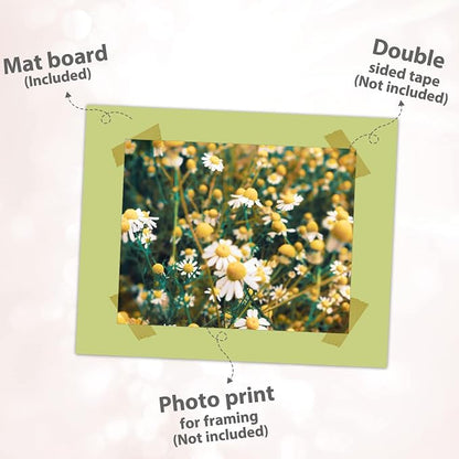 Golden State Art, 8x10 Matboard Mat Board Blanks - Image 6