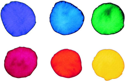 S&S Worldwide Color Splash! Liquid Watercolor Paint, 6 Vivid Colors, 1-oz - Image 5