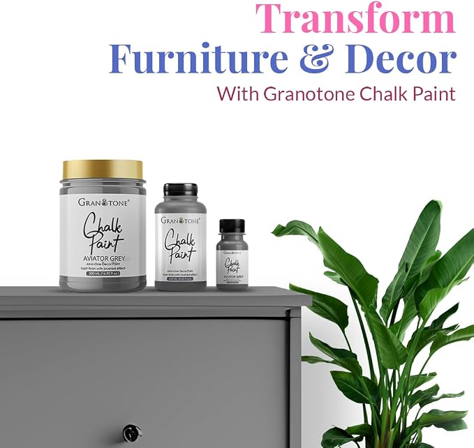 GRANOTONE Chalk Paint for Furniture, Matt-Finish Water-Based Acrylic Paint for - Image 2