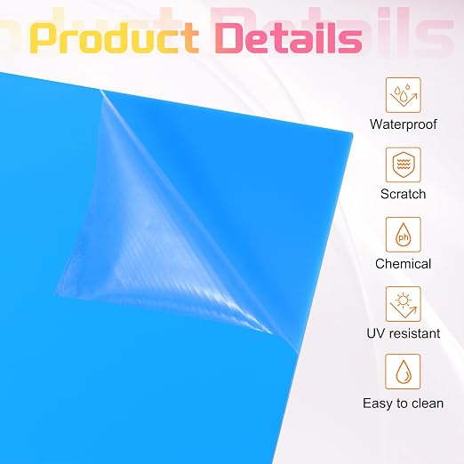 uxcell Acrylic Sheets 12x8 Inch Acrylic Panel 1/8 Inch-3mm Plastic Board - Image 3