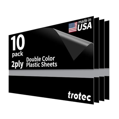 Trotec TroLase Lights | 24"x12"x1/250" | Adhesive-Backed Flexible Laser by TrotecEngravingSupplies