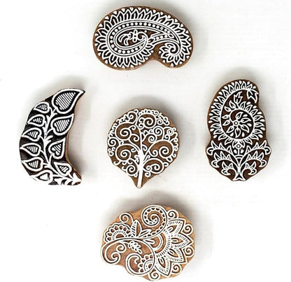 Handcarved Wooden Block Stamp for Printing Scrapbooking/Wooden Stamps for - Image 2
