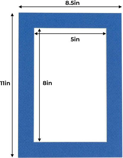 5.5x8.5 Mat for 8.5x11 Frame - Image 3