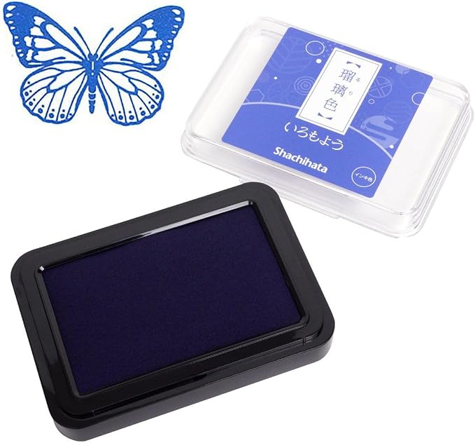 IROMOYO Stamp PAD, Traditional Japanese Ink Colour, Oil-Based Ink pad by Artline