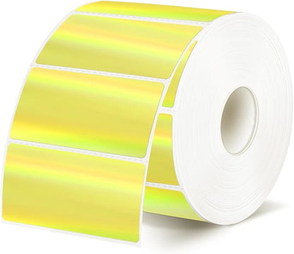 Direct Thermal Label 2x1 Inch- Barcode Labels- Holographic Thermal Sticker by Unknown