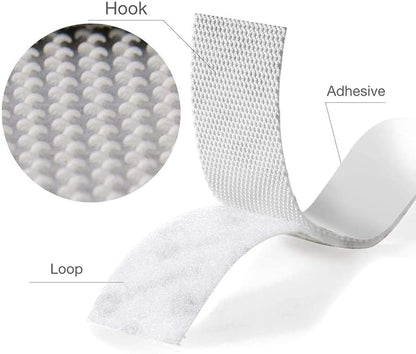 BRAVESHINE Industrial-Strength Self Adhesive Hook and Loop Roll - Image 2