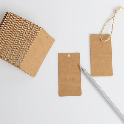 200pcs Kraft Paper Gift Tags - Image 5