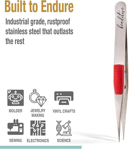 Beaditive High Precision Heavy-Duty Tweezers - Image 7