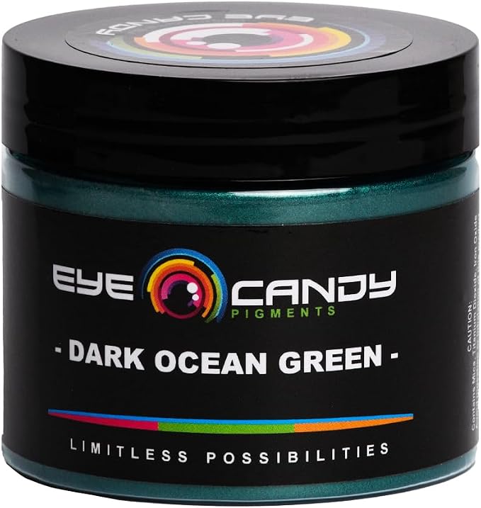 Eye Candy Pigments Premium Green Mica Powder - Image 8