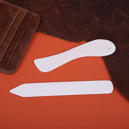 8 PCS Bone Folder Tool, Plastic Bone Folder Paper Creaser Set Scoring Tool - Image 5