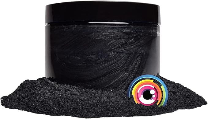 Eye Candy Pigments Premium Black Mica Powder - Image 4