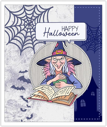 Halloween Clear Silicone stampReusable Stamp - Image 3