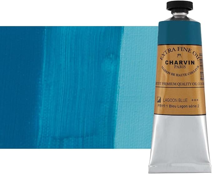 Charvin Extra Fine Oil Paint, Rich Texture, Poppy Oil-Based, Light-Fast by Unknown
