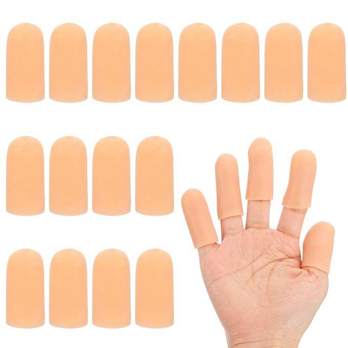 PATIKIL Gel Finger Cots 1.6"x0.79" by PATIKIL