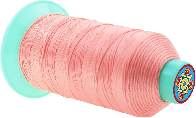 Mandala Crafts Bonded Nylon Thread Blush Heavy Duty Sewing Threads - Image 2