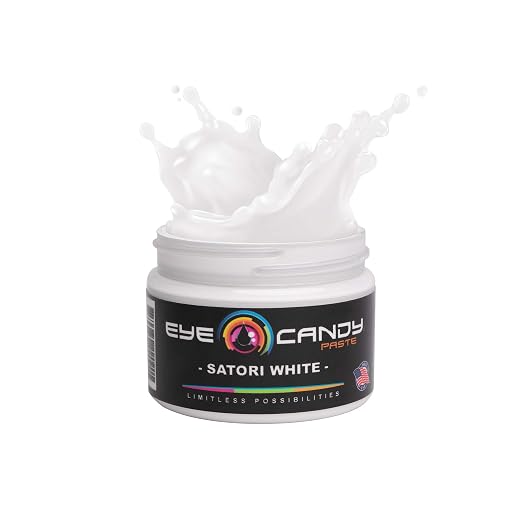 Eye Candy White Resin Pigment Paste Satori White | Create Cells and Lacing | by EyeCandyPigments