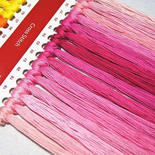 Stitchmelody Counted Cross Stitch Kits, 14CT Unprinted Embroidery Set DMC - Image 4