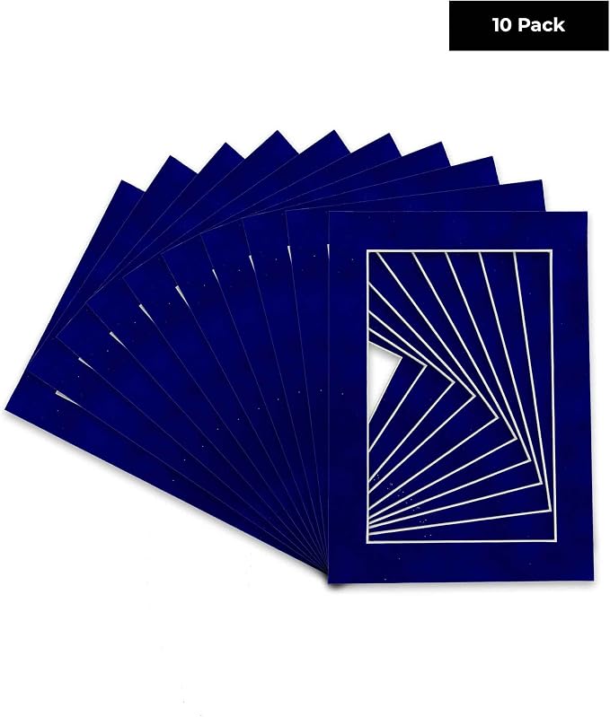 Pack of Ten Acid Free 11x14 Mats Bevel Cut - Image 2