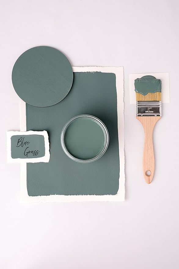 Dixie Belle Paint Company Chalk Finish Furniture Paint – Blue Grass – Matte by DixieBellePaintCompany
