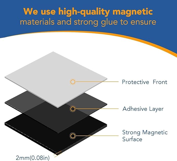 DIYMAG Adhesive Magnetic Sheets - Image 3