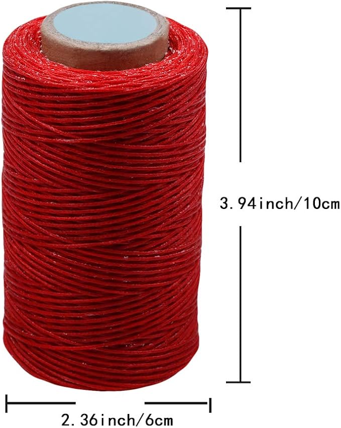 284 Yards Waxed Thread, 210D Heavy Duty Wax Upholstery Thread - Image 2