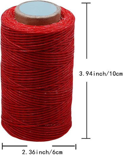 284 Yards Waxed Thread, 210D Heavy Duty Wax Upholstery Thread - Image 2