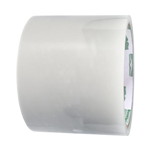 BookGuard Stretchable Clear Book Repair Tape, 15 Yard Roll, 3 Inch by ChromaLabel