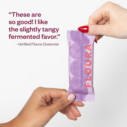 Floura Brambleberry Lavender Fruit-Forward Fiber Bars– High Fiber, Gluten & - Image 6