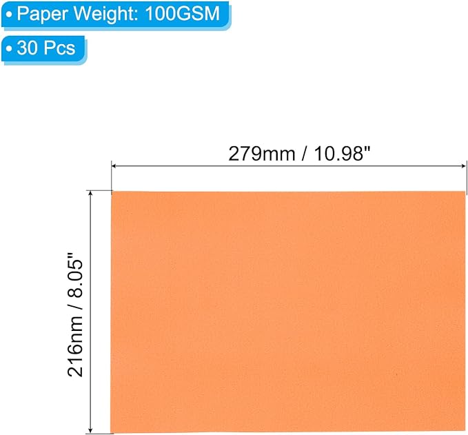 PATIKIL 30 Sheets Vellum Paper 8.5x11inches, Printable Translucent Paper 100GSM - Image 2