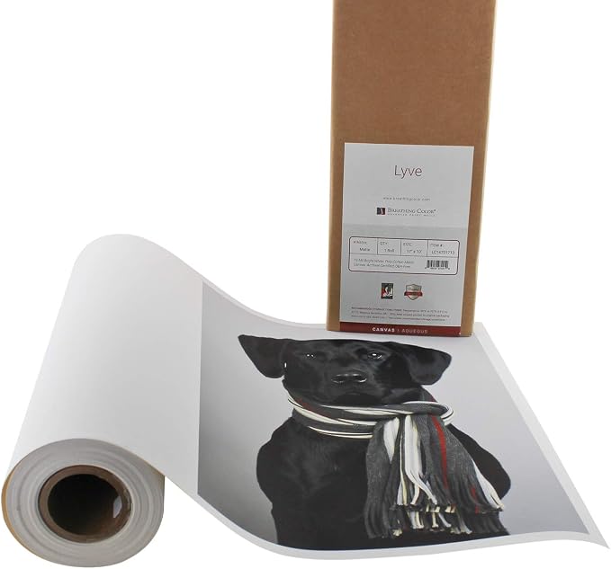Premium Lyve Matte Canvas Paper Perfect by Breathing+Color