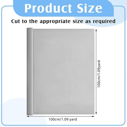 Jecery 1.1 Yard Anti Tarnish Silver Cloth by the Yard, Luxury Jewelry Silver - Image 2