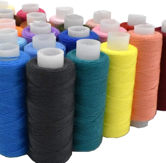 Sewing Thread 30 Colors Sewing Industrial Machine and Hand Stitching 250 Yards - Image 7
