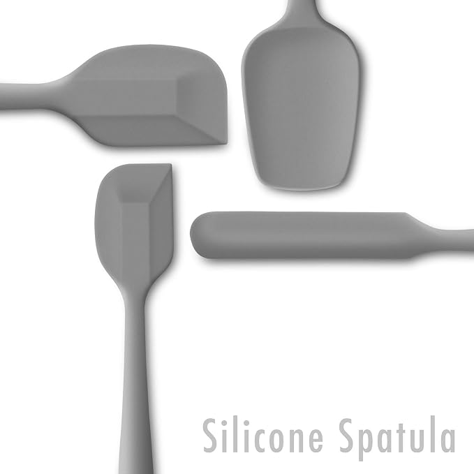 4 Piece Silicone Spatula Set, Flexible Heat Resistant Non-scratch Baking - Image 2
