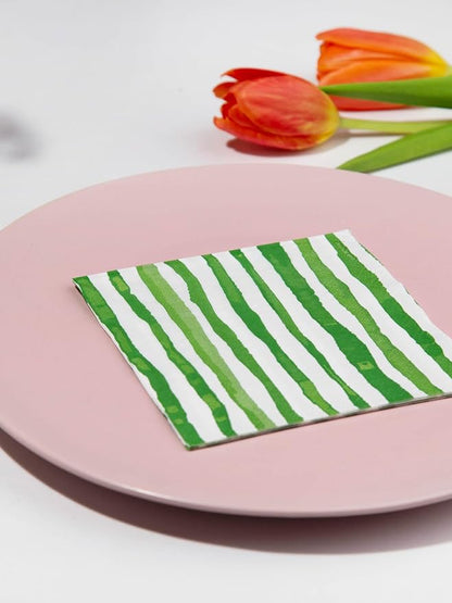 80 Pack Designer Cocktail Beverage Napkins, 3-Ply 5x5-inches Disposable - Image 10