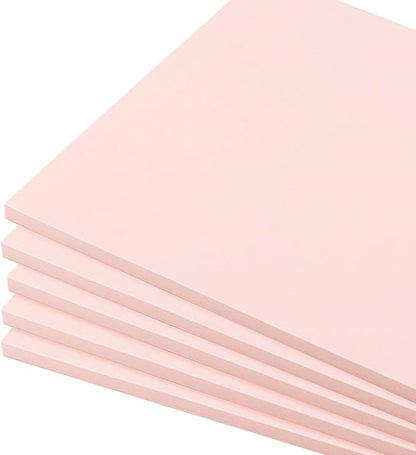 ZOENHOU 5 PCS 8.3 x 11.8 Inch Pink Large Rubber Stamp Carving Linoleum Blocks - Image 3