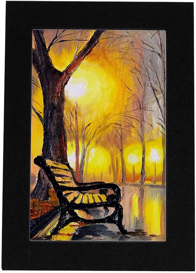 Pack of Ten Acid Free 8x10 Mats Bevel Cut - Image 7