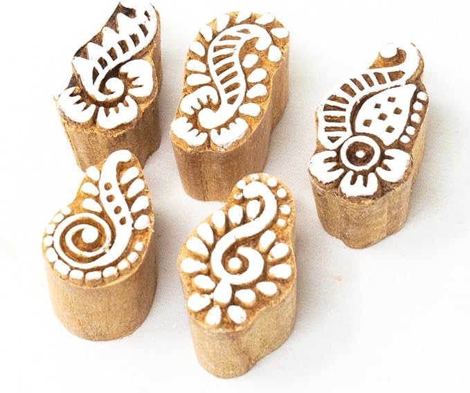Hashcart Small Wooden Stamp Block by Hashcart