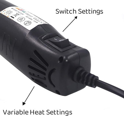 mofa Resin Heat gun, 6.6ft Cable 300W Hot Air Gun - Image 3